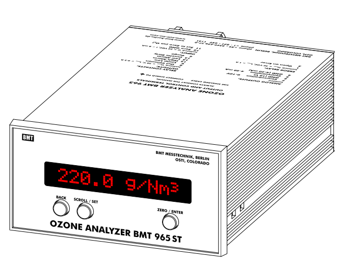 德国BMT 965进口臭氧分析仪介绍